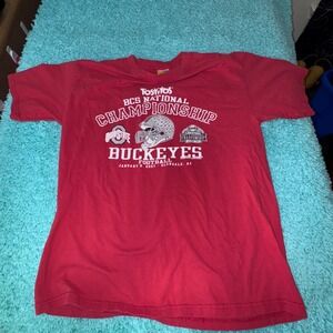 Ohio State Buckeyes Tostitos BCS‎ National Championship Football T-Shirt